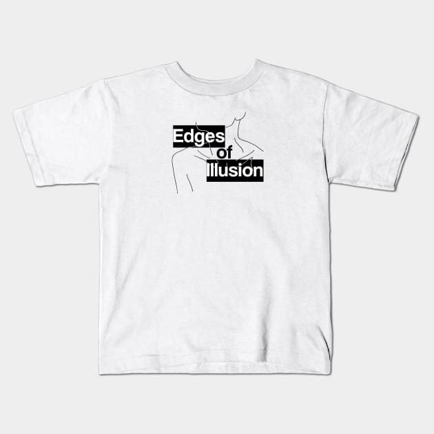 Edges of Illusion Kids T-Shirt by teesiscool